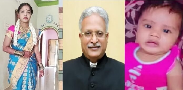 ಬೆಸ್ಕಾಂ ತಂತಿ ಸ್ಪರ್ಶಿಸಿ ತಾಯಿ-ಮಗು ದುರಂತ ಸಾವು