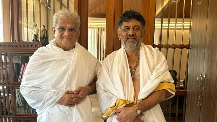 ಧರ್ಮ ಯುದ್ದಕ್ಕೂ ಮುನ್ನಾ ಮಂಜುನಾಥದ ದರ್ಶನ ಮಾಡಿದ್ದೇನೆ | ಜನರು ಉಪಕಾರ ಸ್ಮರಣೆ ಇಟ್ಟುಕೊಳ್ಳುವ ವಿಶ್ವಾಸವಿದೆ : ಡಿಕೆಶಿ