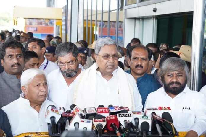 ಕೇಂದ್ರದಿಂದ ಕರ್ನಾಟಕಕ್ಕೆ ಅನ್ಯಾಯವಾಗಿದೆ ಎಂದರೆ, ಬಿಜೆಪಿಯವರು ರಾಜಕೀಯ ಎನ್ನುತ್ತಾರೆ : ಸಿಎಂ ಸಿದ್ದರಾಮಯ್ಯ