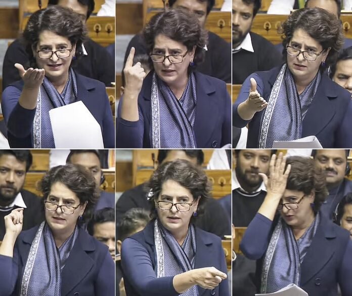 ಸಂವಿಧಾನ ಸಂಘದ ನಿಯಮಗಳಿರುವ ಪುಸ್ತಕವಲ್ಲ ! : ದೇಶದ ಗಮನ ಸೆಳೆದ ಪ್ರಿಯಾಂಕಾ ಗಾಂಧಿ ಭಾಷಣ