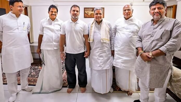 ಸಿಎಂ, ಡಿಸಿಎಂ ಬಣ ಜಗಳ : ಭಿನ್ನಾಭಿಪ್ರಾಯಗಳ ನಡುವೆ ಇಂದು ಕಾಂಗ್ರೆಸ್‌ ಸರಣಿ ಸಭೆ | ಮತ್ತೆ ಒಗ್ಗಟ್ಟಿನ ಜಪ