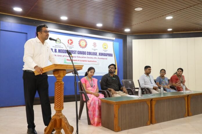 ಬಿ. ಬಿ. ಹೆಗ್ಡೆ ಕಾಲೇಜಿನಲ್ಲಿ ಸೈಬರ್ ಸೆಕ್ಯೂರಿಟಿಯಲ್ಲಿ ಎಐ ಬಳಕೆ ಕುರಿತು ಕಾರ್ಯಾಗಾರ